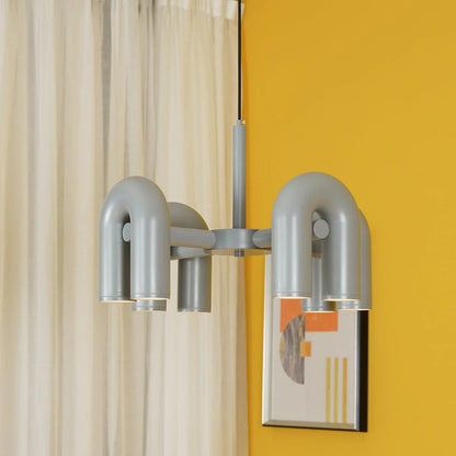 Skulpturel pendellampe med moderne design