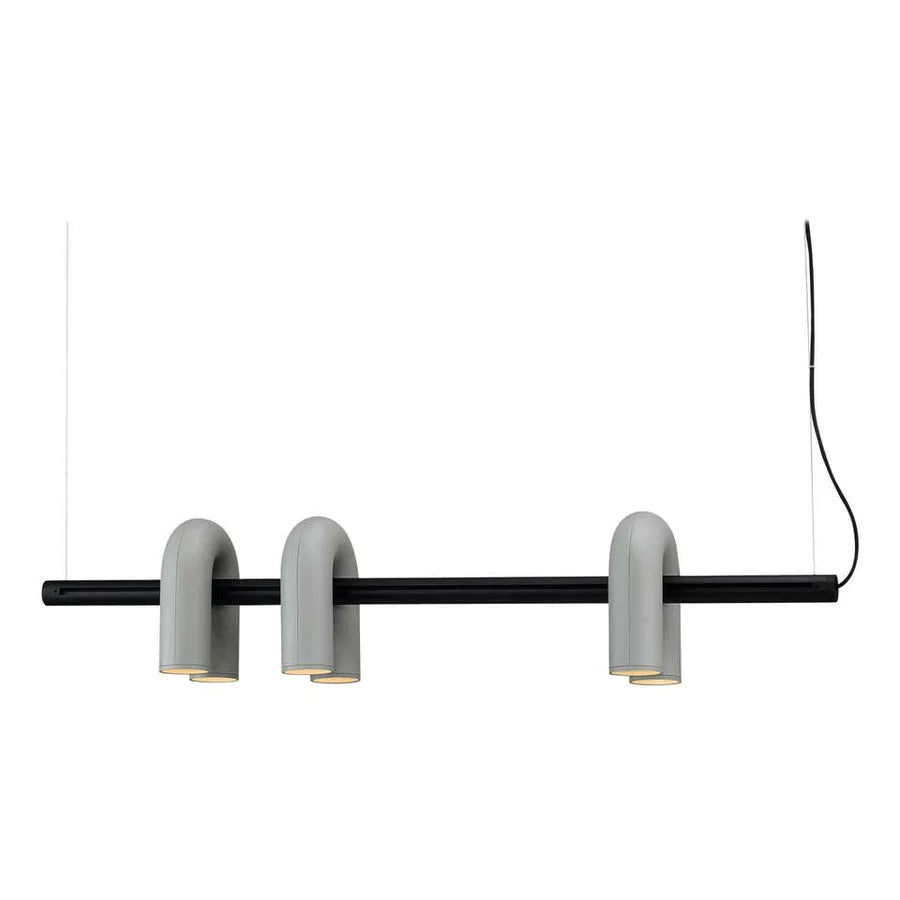 Skulpturel pendellampe med moderne design