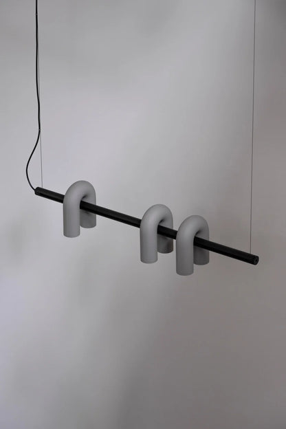 Skulpturel pendellampe med moderne design
