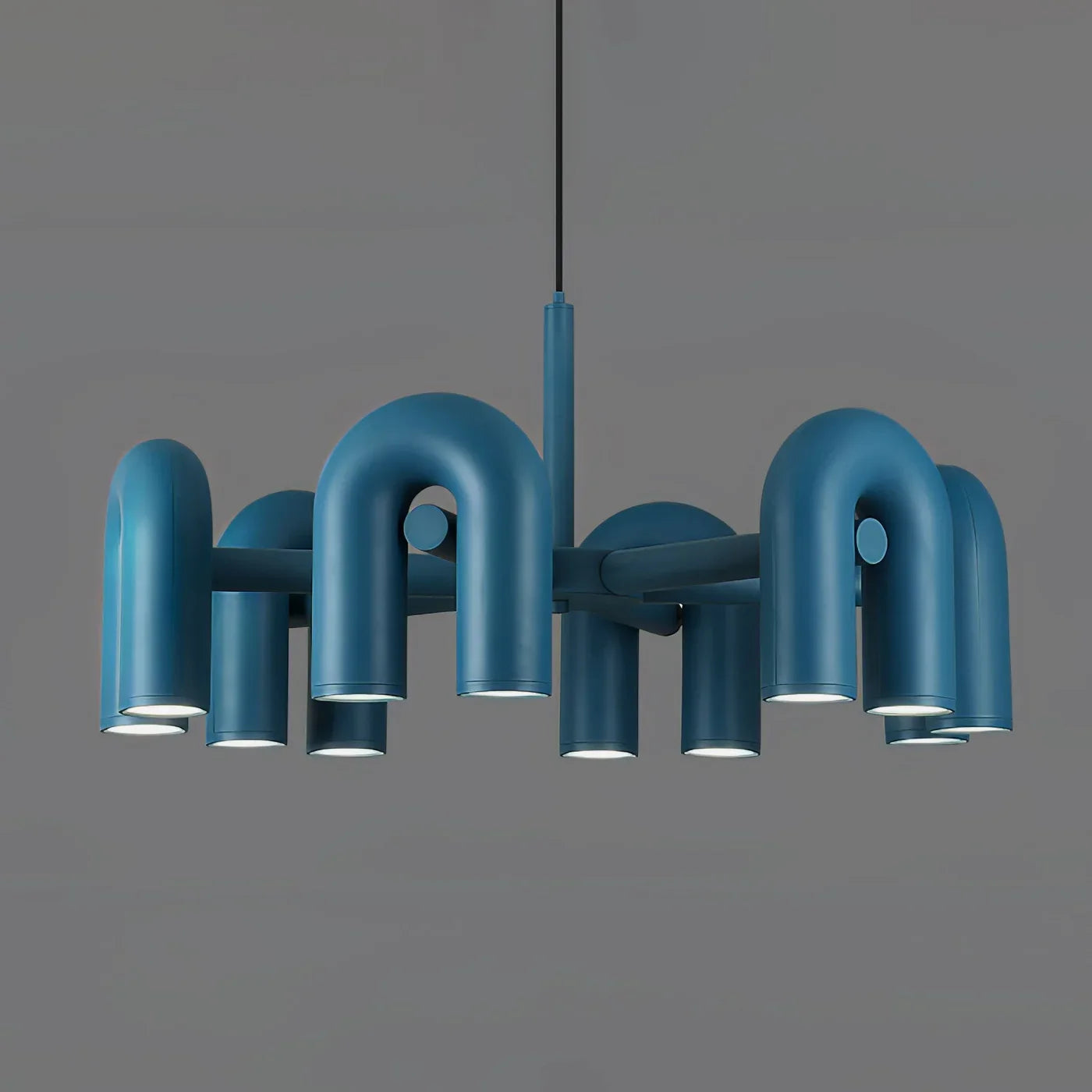 Skulpturel pendellampe med moderne design