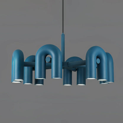 Skulpturel pendellampe med moderne design