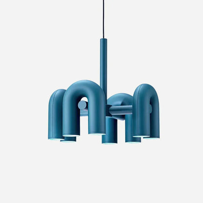 Skulpturel pendellampe med moderne design