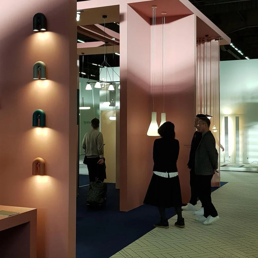 Moderne LED Væglampe med Bueform