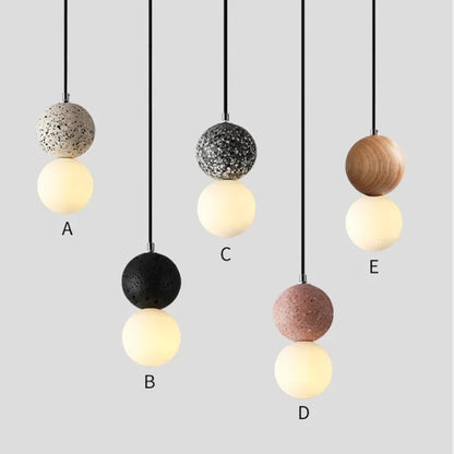 LED Pendellampe "Dobbelt Kugle"