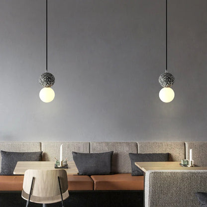 LED Pendellampe "Dobbelt Kugle"