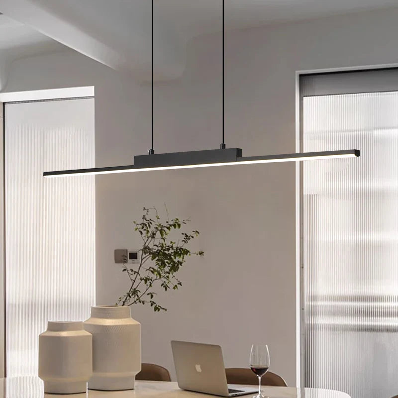 Moderne LED-pendellampe til spisestuen
