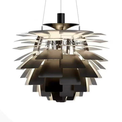 Eksklusiv Art Deco pendellampe med designinspireret udtryk