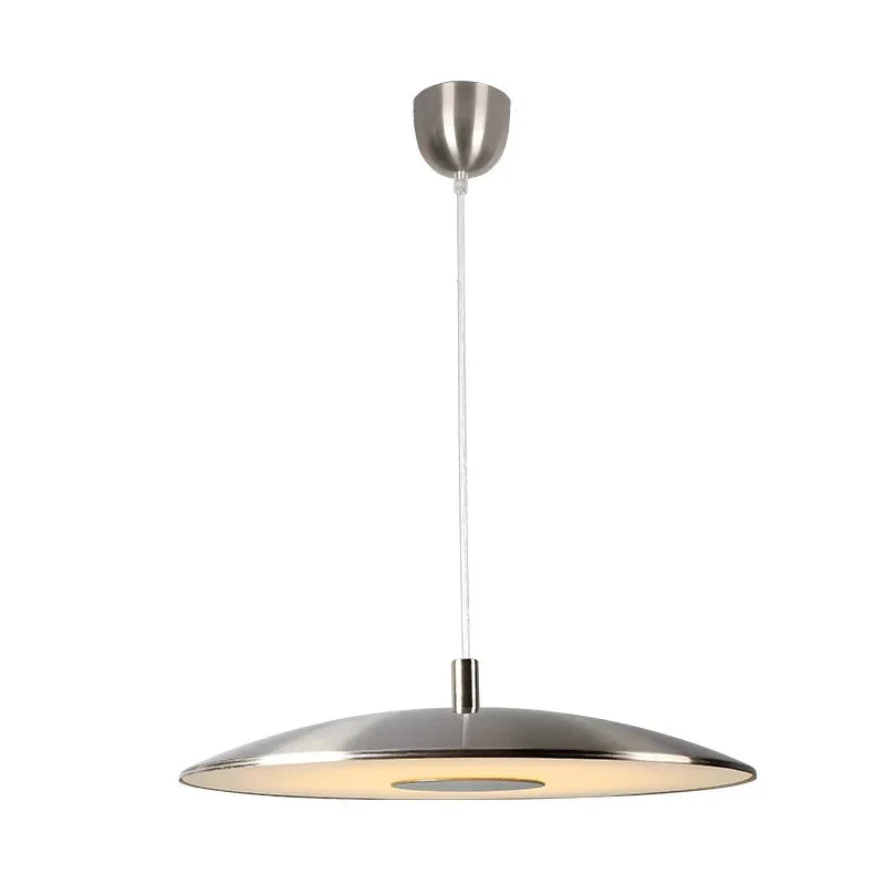 Slank LED pendellampe – Moderne loftlampe i tallerkenform