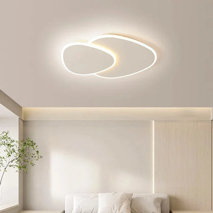 Moderne LED-loftlampe med abstrakt design