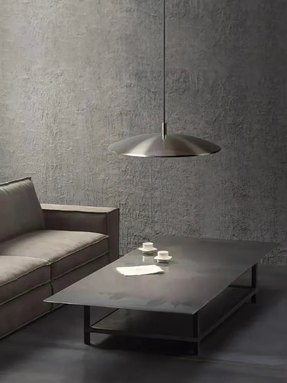 Slank LED pendellampe – Moderne loftlampe i tallerkenform