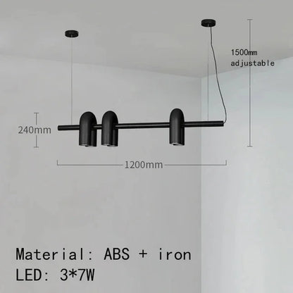 Skulpturel pendellampe med moderne design