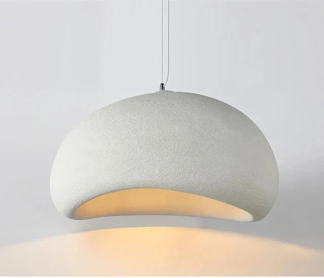 Loftlampe med LED i wabi-sabi stil
