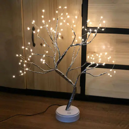 Dekorativt LED-træ med varme hvide lys