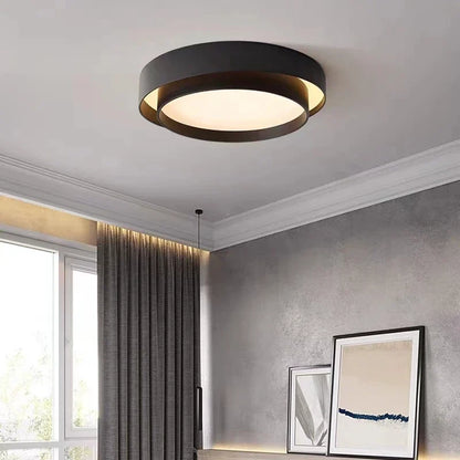 Moderne LED-loftlampe med rund design