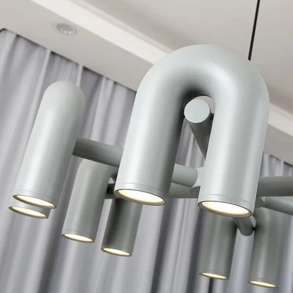 Skulpturel pendellampe med moderne design
