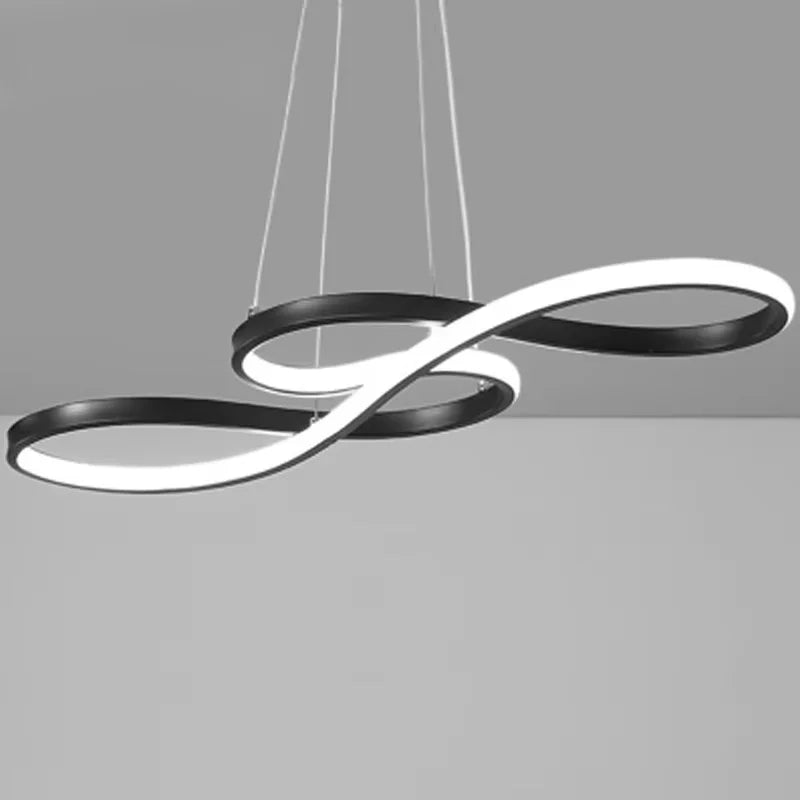 LED Pendellampe med Nodeformede Detaljer – Kreativt Moderne Loftlys