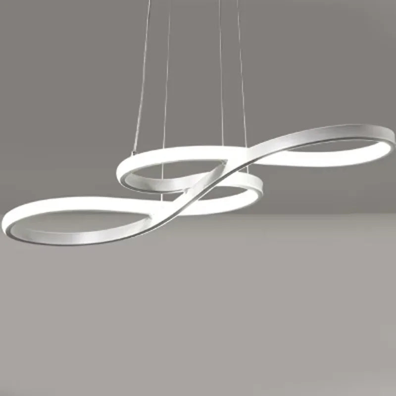LED Pendellampe med Nodeformede Detaljer – Kreativt Moderne Loftlys
