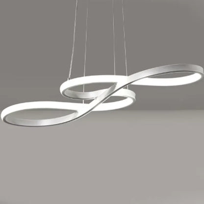 LED Pendellampe med Nodeformede Detaljer – Kreativt Moderne Loftlys
