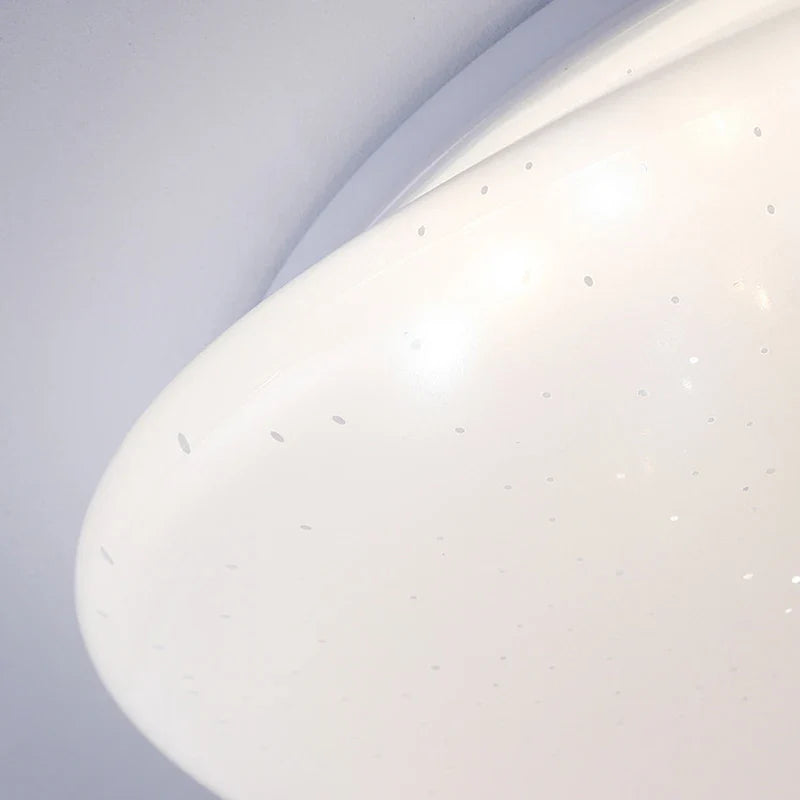 Organisk LED-loftlampe i naturlig stenform