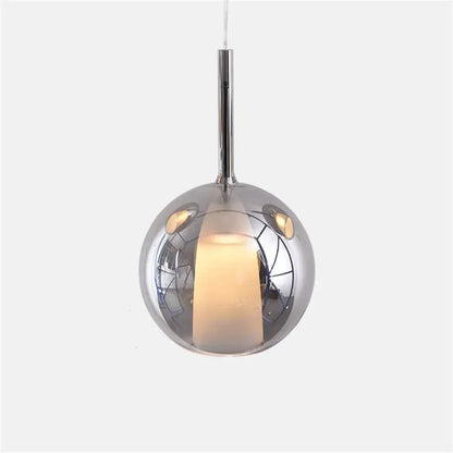 Moderne cluster-pendellampe med røget glas
