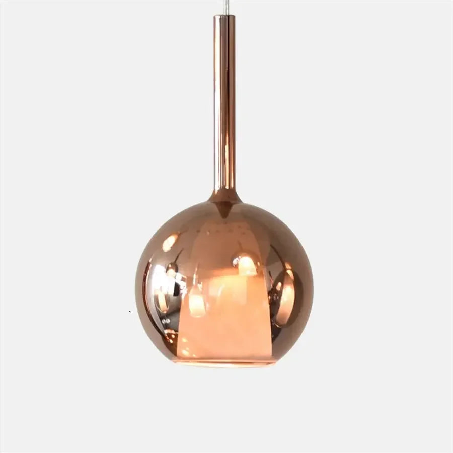 Moderne cluster-pendellampe med røget glas