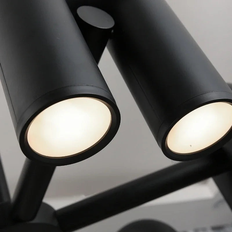 Skulpturel pendellampe med moderne design