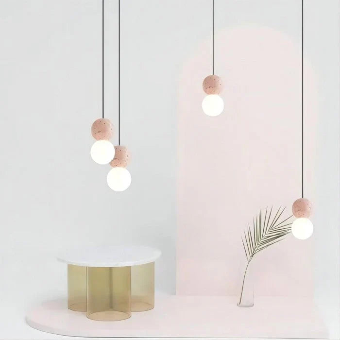 LED Pendellampe "Dobbelt Kugle"