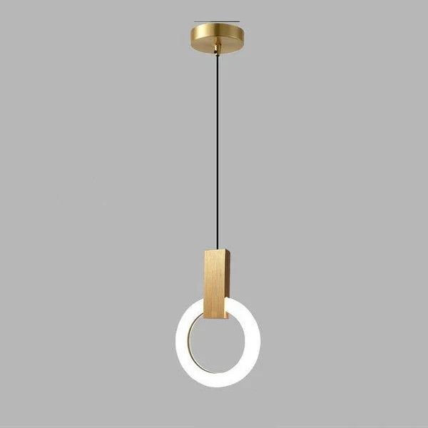 Moderne LED-pendellampe med ring