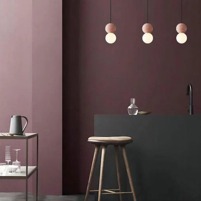 LED Pendellampe "Dobbelt Kugle"