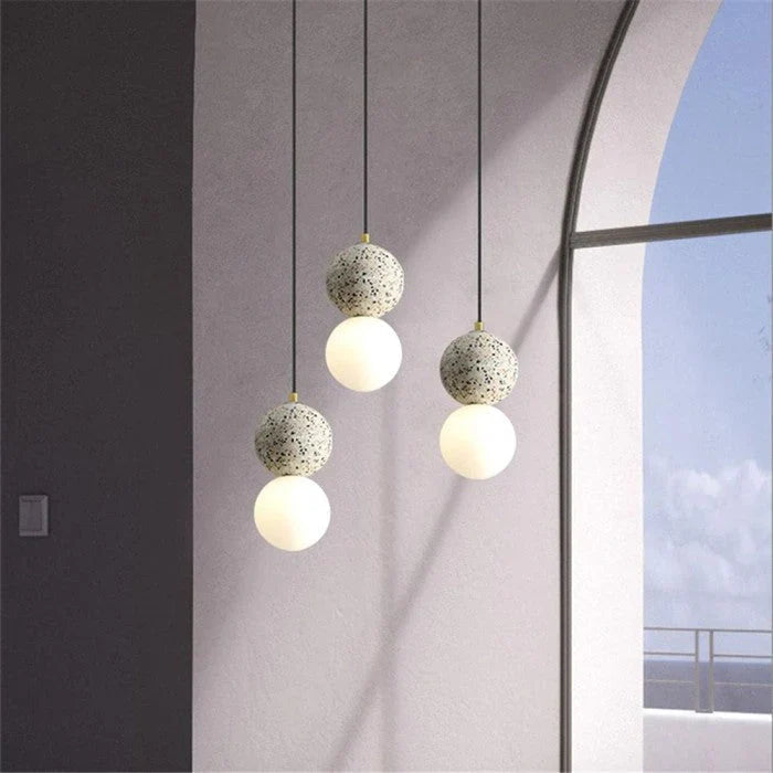 LED Pendellampe "Dobbelt Kugle"