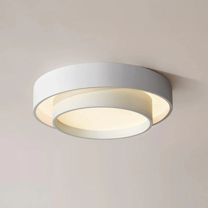 Moderne LED-loftlampe med rund design