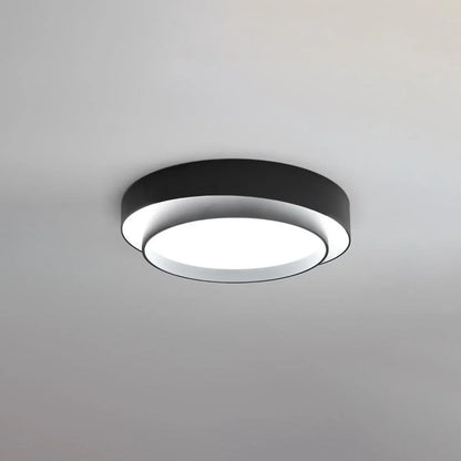 Moderne LED-loftlampe med rund design
