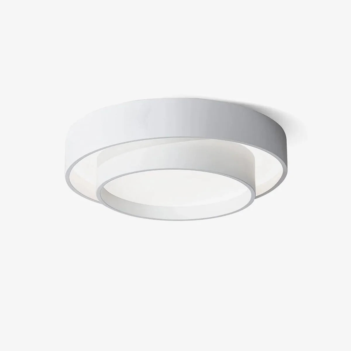Moderne LED-loftlampe med rund design