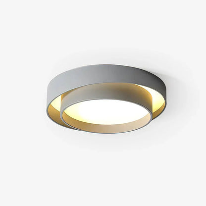 Moderne LED-loftlampe med rund design