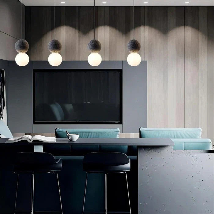 LED Pendellampe "Dobbelt Kugle"