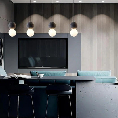 LED Pendellampe "Dobbelt Kugle"