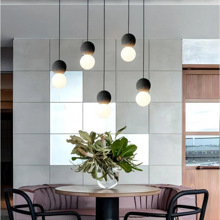 LED Pendellampe "Dobbelt Kugle"