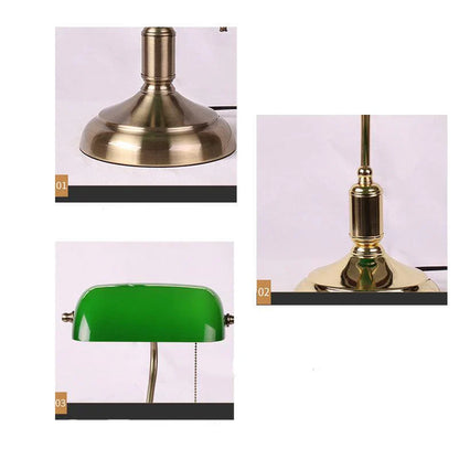 Klassisk Retro Bordlampe i Vintage Stil