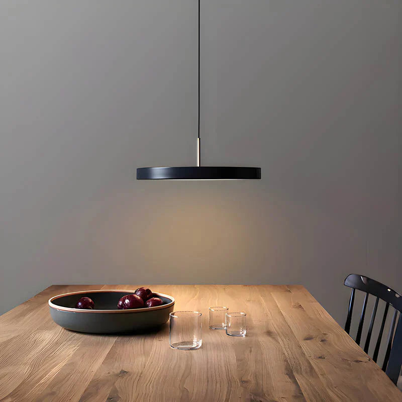 Moderne rund LED-pendellampe til spisestue og stue