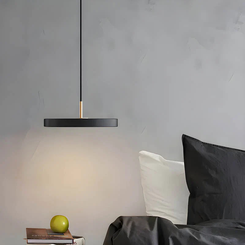 Moderne rund LED-pendellampe til spisestue og stue