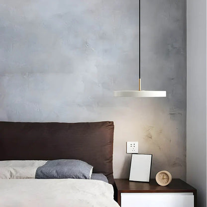 Moderne rund LED-pendellampe til spisestue og stue