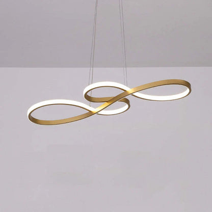 LED Pendellampe med Nodeformede Detaljer – Kreativt Moderne Loftlys
