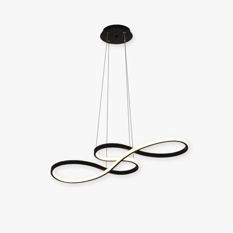 LED Pendellampe med Nodeformede Detaljer – Kreativt Moderne Loftlys