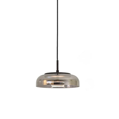 Moderne pendellampe med glasskærm