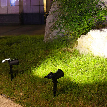 Solardrevet LED-havespot med skumringssensor