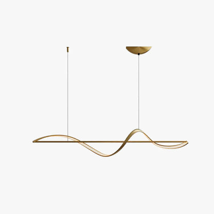Pendellampe "Bølge" – moderne LED-lampe til spisebord eller køkkenø