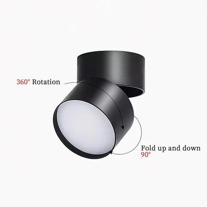 Moderne justerbar LED-loftlampe