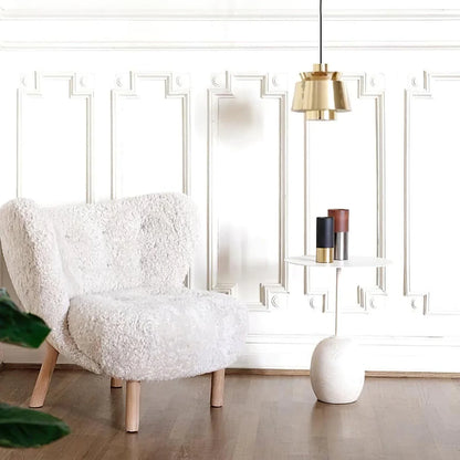 Moderne pendellampe med metalskærm