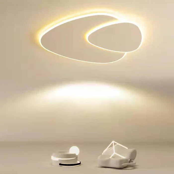 Moderne LED-loftlampe med abstrakt design