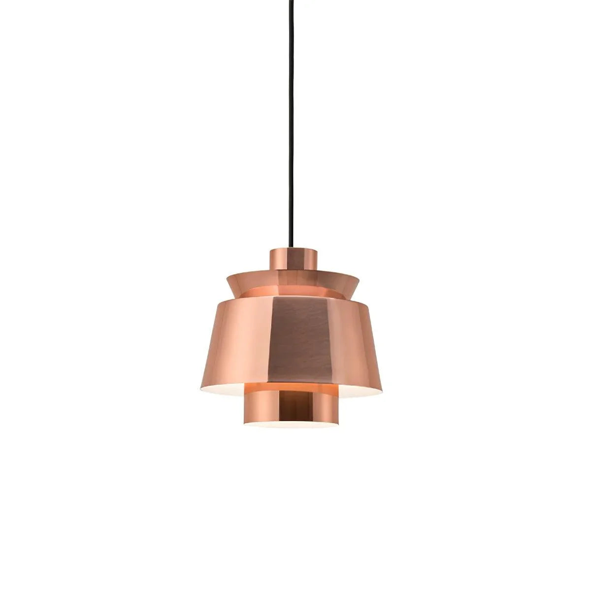 Moderne pendellampe med metalskærm